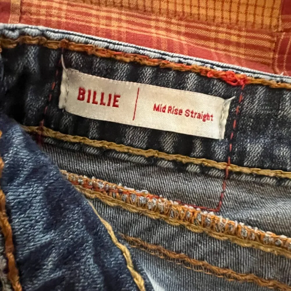 True Religion Billie Mid rise Straight - Picture 3 of 8